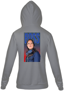 Nome do produto Moletom com Zíper Girl Boss Collection Hannah Schmitz