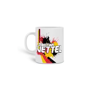 Nome do produto Caneca Sebastian Vettel Alemanha