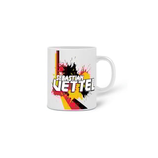 Nome do produto Caneca Sebastian Vettel Alemanha