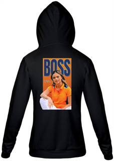 Nome do produto Moletom com Zíper Girl Boss Collection Bianca Bustamante