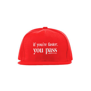 Nome do produto Boné If You Are Faster, You Pass Franco Colapinto