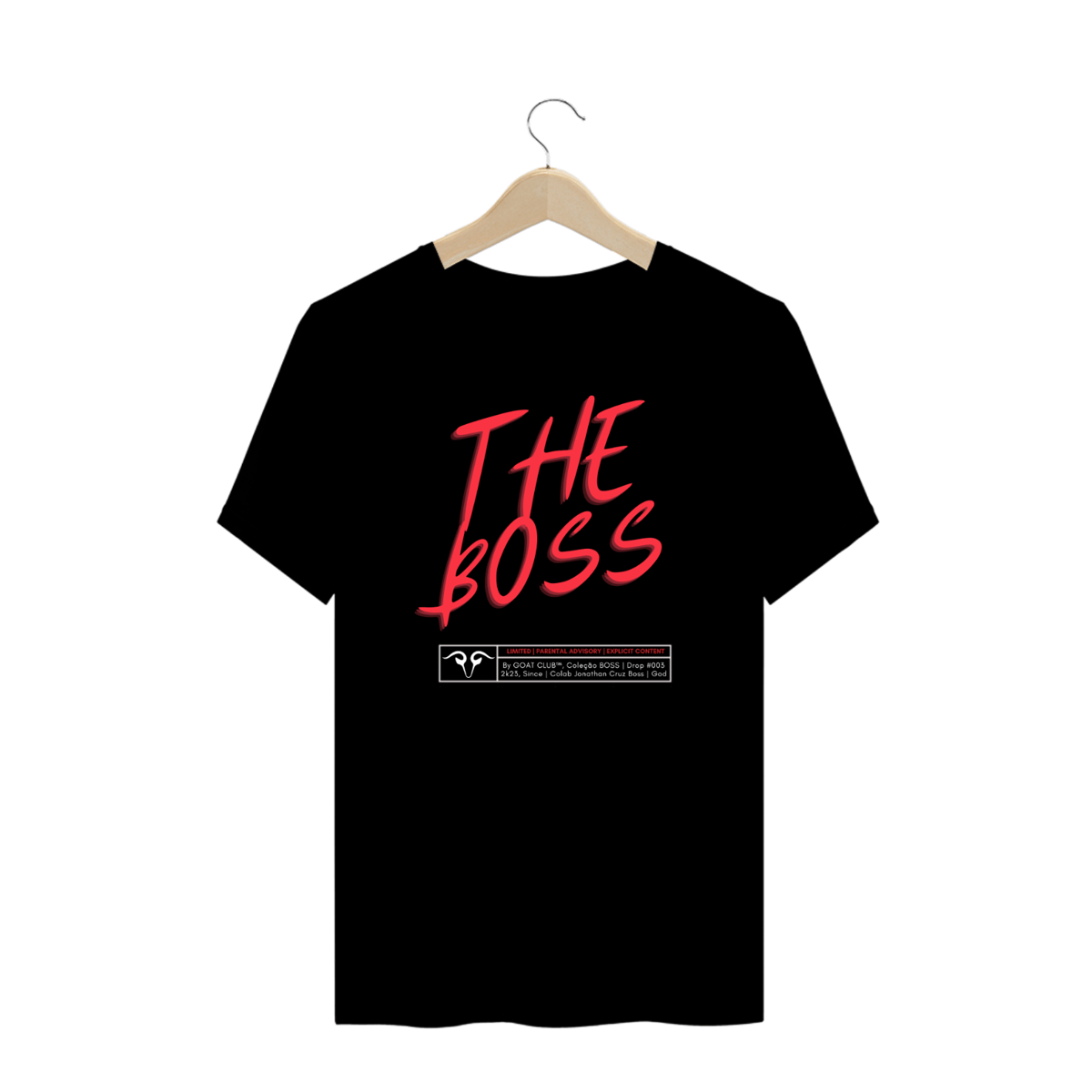 Nome do produto: THE BOSS - Colab Jonathan Cruz - PLUS SIZE