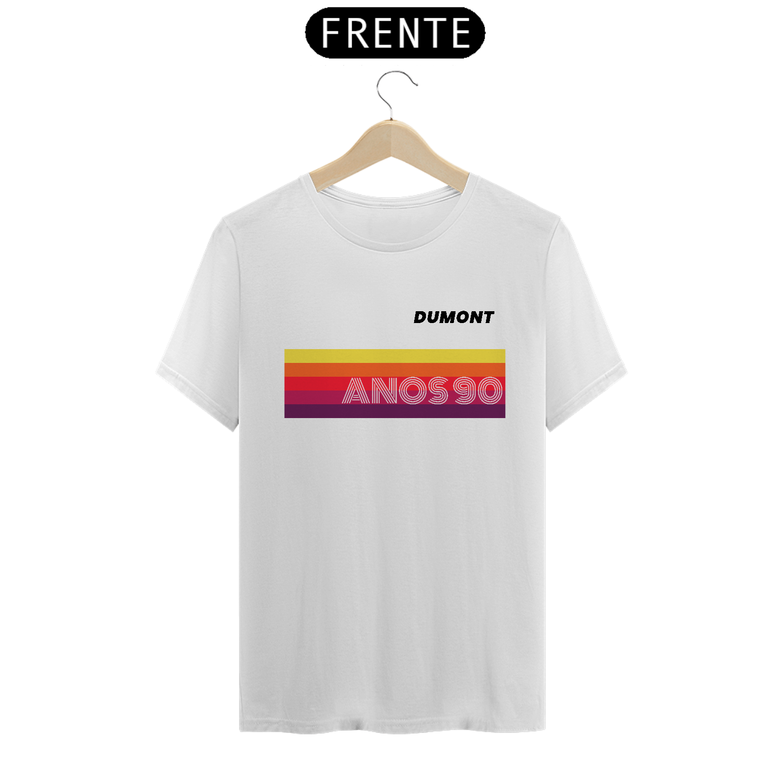 CAMISETA BÁSICA ANOS 90 VHS