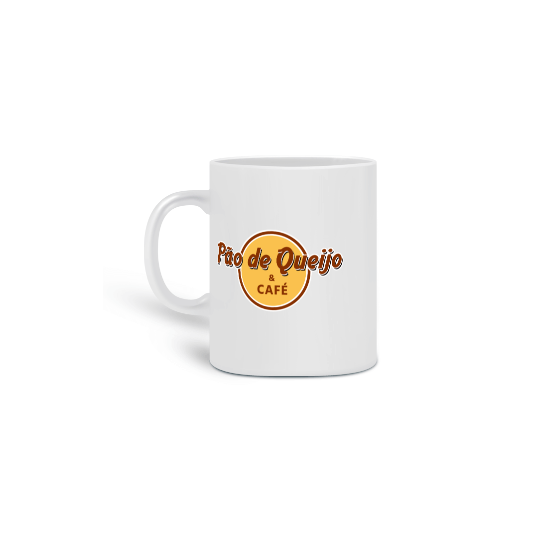 Nome do produto: Caneca Pão de Queijo & Café