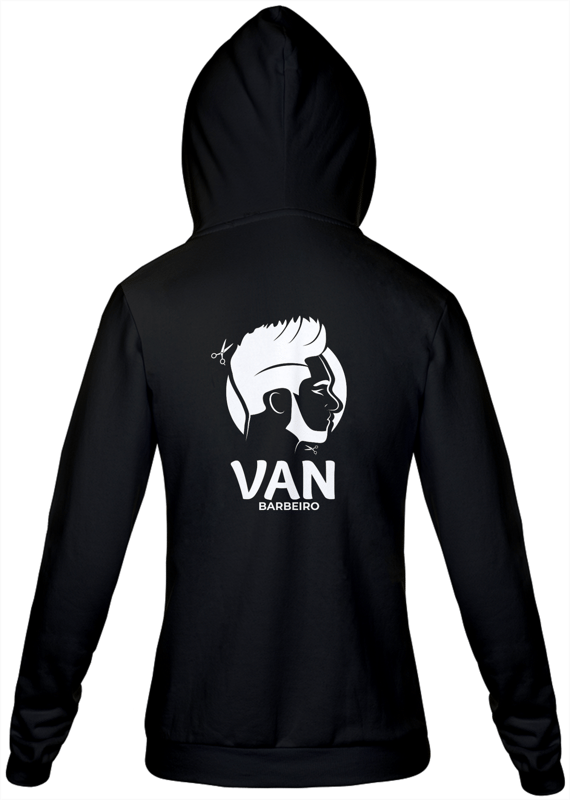 MOLETOM VAN BARBEIRO - COM ZÍPER 