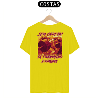 Nome do produto Camiseta Personalizada | Royal Red Clth. | Sem careta? Tá treinando errado!