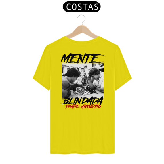 Camiseta Personalizada | Royal Red Clth. | Mente Blindada Shape Absurdo