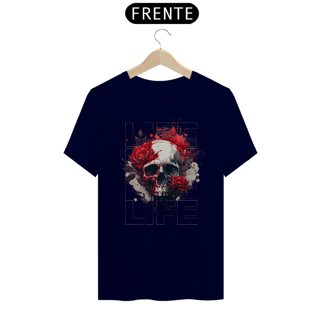 Nome do produto Camiseta Personalizada | Royal Red Clth. | Life Skull