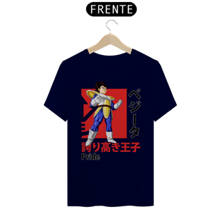 Nome do produto Camiseta Personalizada | Royal Red Clth. | Vegeta Dragon Ball Z