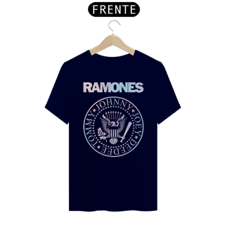Nome do produto Camiseta Personalizada | Royal Red Clth. | Ramones Pseudo Holo Effect