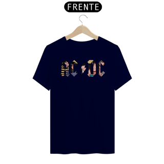 Nome do produto Camiseta Personalizada | Royal Red Clth. | AC DC Retrô