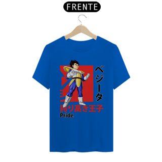 Nome do produto Camiseta Personalizada | Royal Red Clth. | Vegeta Dragon Ball Z