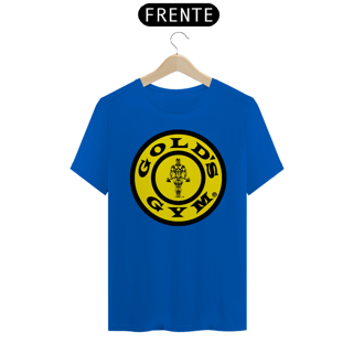 Nome do produto Camiseta Personalizada | Royal Red Clth. | Gold´s Gym Yellow