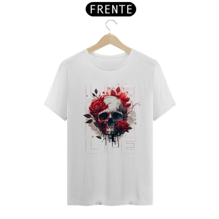 Nome do produto Camiseta Personalizada | Royal Red Clth. | Life Skull