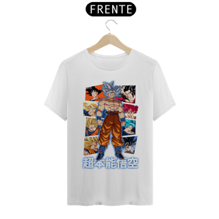 Nome do produto Camiseta Personalizada | Royal Red Clth. | Goku Ultra Instinct