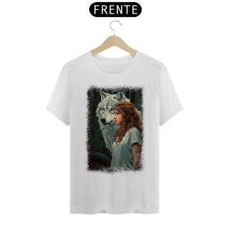 Nome do produto Camiseta Personalizada | Royal Red Clth. | Girl and Wolf