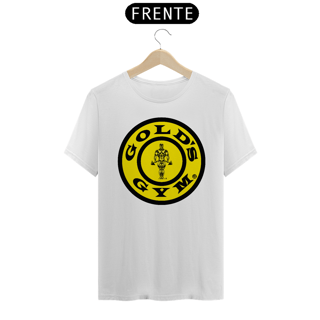 Nome do produto Camiseta Personalizada | Royal Red Clth. | Gold´s Gym Yellow
