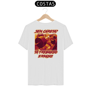 Nome do produto Camiseta Personalizada | Royal Red Clth. | Sem careta? Tá treinando errado!