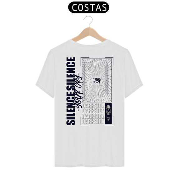 Camiseta Personalizada | Royal Red Clth. | Silence your cry