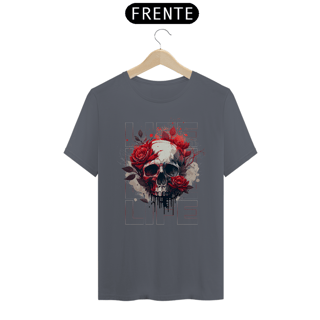 Nome do produto Camiseta Personalizada | Royal Red Clth. | Life Skull