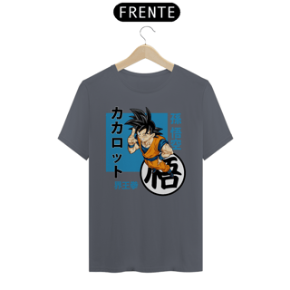 Nome do produto Camiseta Personalizada | Royal Red Clth. | Goku Dragon Ball Z