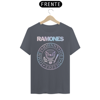Nome do produto Camiseta Personalizada | Royal Red Clth. | Ramones Pseudo Holo Effect