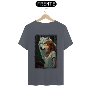 Nome do produto Camiseta Personalizada | Royal Red Clth. | Girl and Wolf