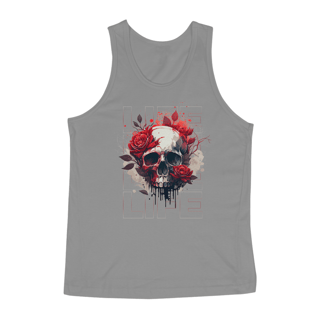 Nome do produto Regata Clássica | Royal Red Clth. | Life Skull