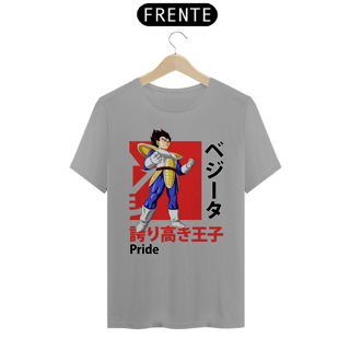 Nome do produto Camiseta Personalizada | Royal Red Clth. | Vegeta Dragon Ball Z