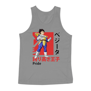 Nome do produto Regata Clássica | Royal Red Clth. | Vegeta Dragon Ball Z