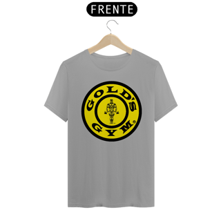 Nome do produto Camiseta Personalizada | Royal Red Clth. | Gold´s Gym Yellow