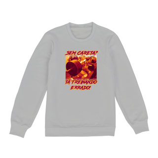 Nome do produto Moletom Fechado Personalizado | Royal Red Clth. | Sem careta? Tá treinando errado!