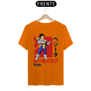 Nome do produto Camiseta Personalizada | Royal Red Clth. | Vegeta Dragon Ball Z