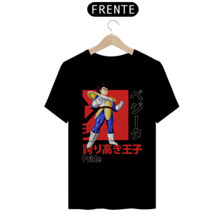 Nome do produto Camiseta Personalizada | Royal Red Clth. | Vegeta Dragon Ball Z