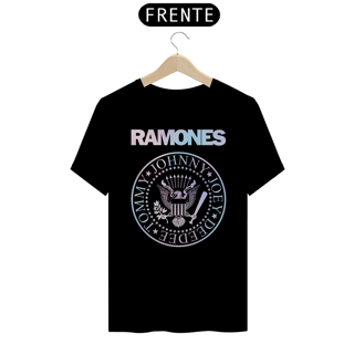 Nome do produto Camiseta Personalizada | Royal Red Clth. | Ramones Pseudo Holo Effect