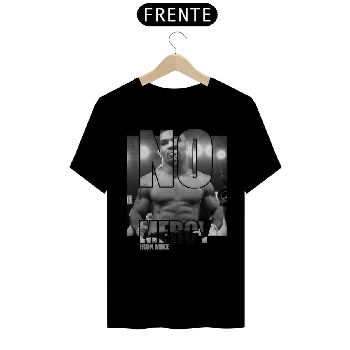 Nome do produto: Camiseta Personalizada | Royal Red Clth. | No Mercy Iron Mike