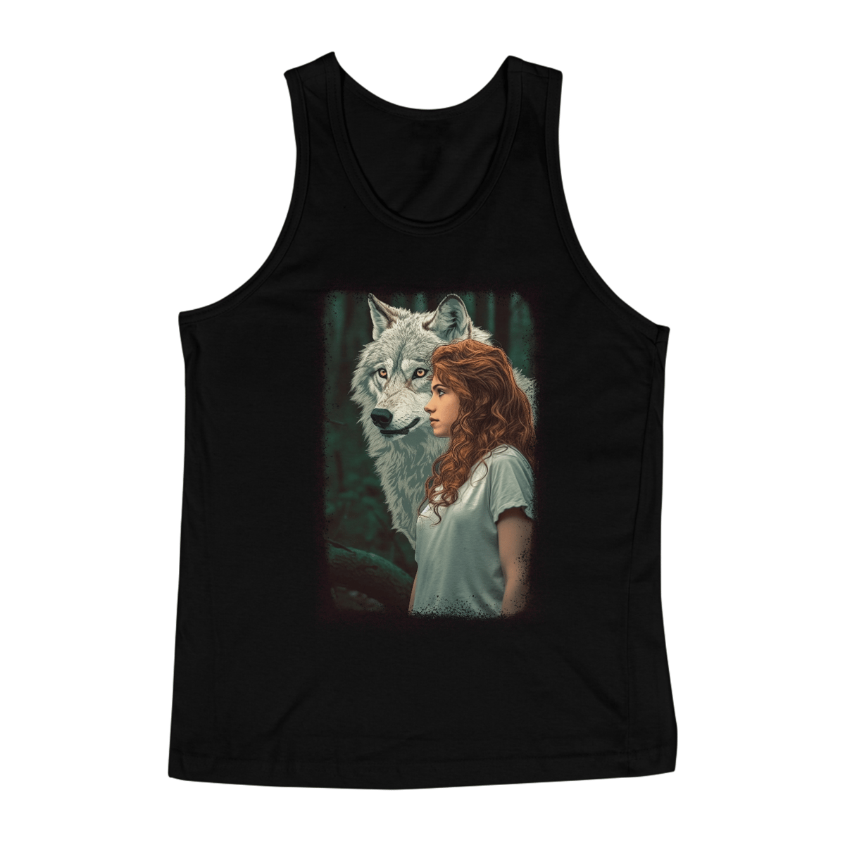 Nome do produto: Regata Clássica | Royal Red Clth. | Girl and Wolf