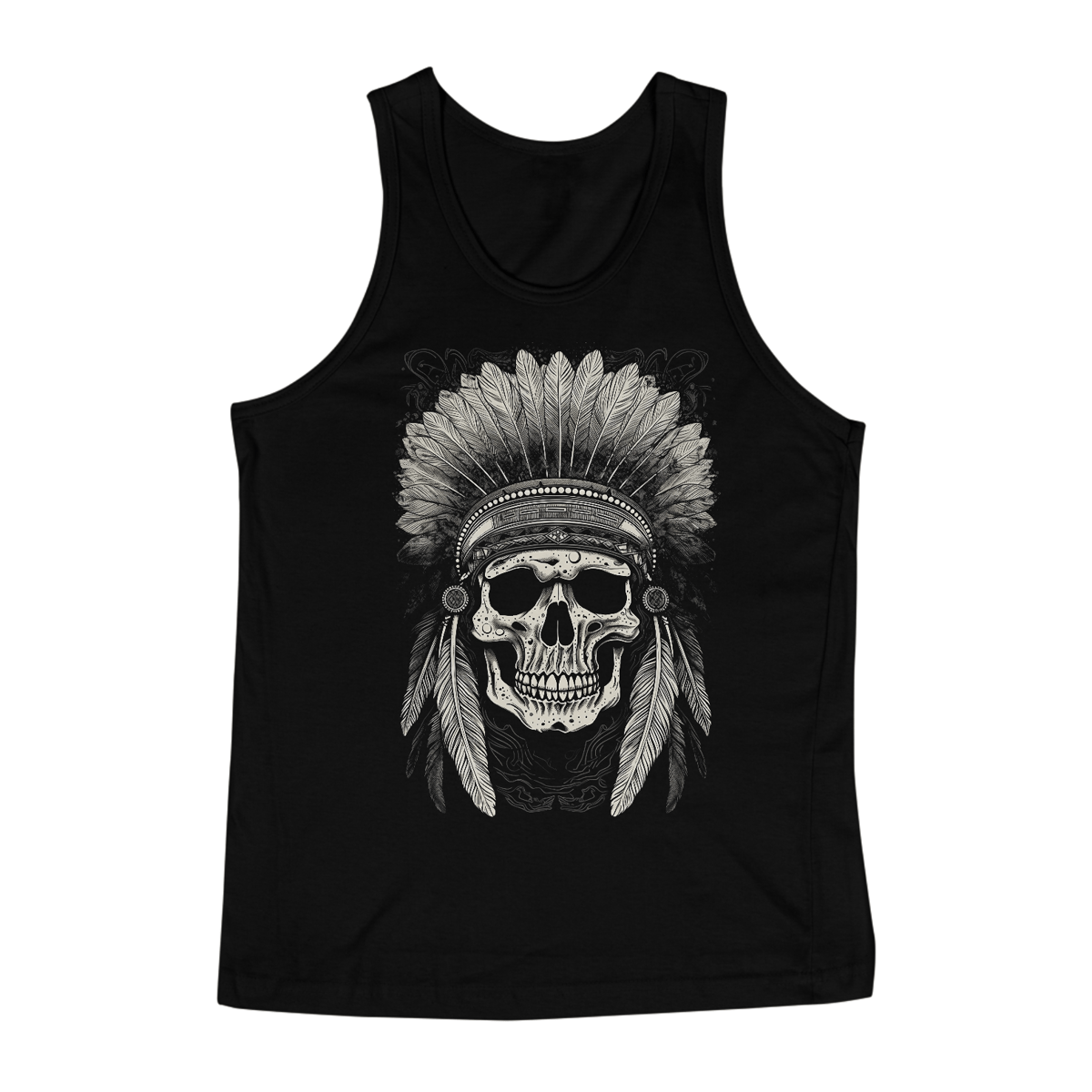 Nome do produto: Regata Clássica | Royal Red Clth. | Shaman Skull