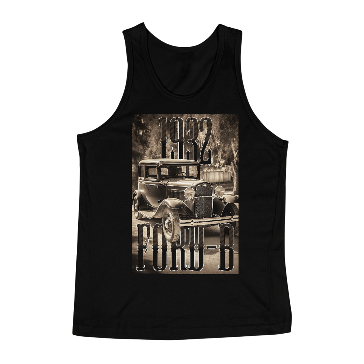 Nome do produto: Regata Clássica | Royal Red Clth. | 1932 Ford-B