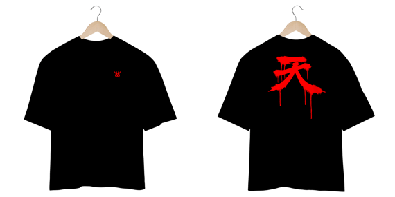 Camiseta Oversized Akuma