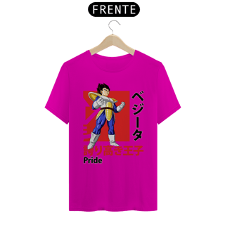 Nome do produto Camiseta Personalizada | Royal Red Clth. | Vegeta Dragon Ball Z
