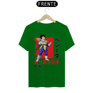 Nome do produto Camiseta Personalizada | Royal Red Clth. | Vegeta Dragon Ball Z