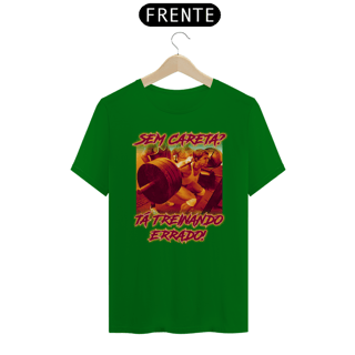 Nome do produto Camiseta Personalizada | Royal Red Clth. | Sem careta? Tá treinando errado!