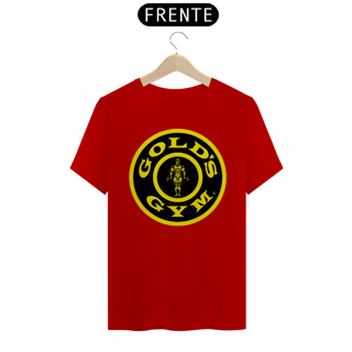 Nome do produto Camiseta Personalizada | Royal Red Clth. | Gold´s Gym Black