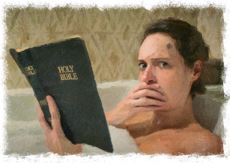 Nome do produto: Poster Fleabag pintura Holy Bible