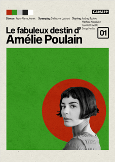 Poster MInimalista filme Amelie Poulain ( Título Francês)