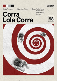 Pôster Minimalista Corra Lola Corra – Filme Cult dos Anos 90 | Um Filme Que Eu V
