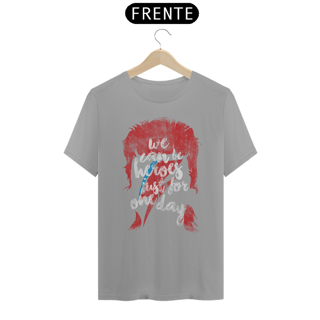 Nome do produto Camiseta Heroes David Bowie