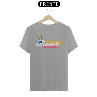 Nome do produto Camiseta The Bear Every second counts
