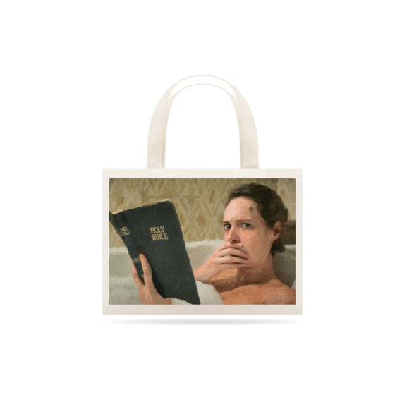 Ecobag Fleabag pintura Holy Bible